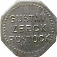 2 Pfennig - Rostock Gustav Zeeck