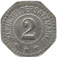 2 Pfennig - Rostock Gustav Zeeck