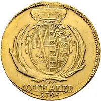 10 Thalers - Frederick August III
