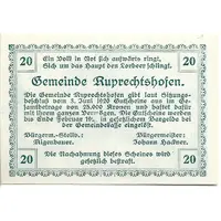 20 Heller Ruprechtshofen