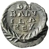 1/2 Siliqua - Baduila / In the name of Anastasius I, 491-518 Ticinum