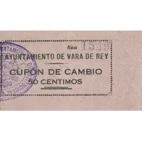 50 Céntimos Vara de Rey