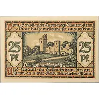 25 Pfennigs