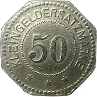 50 Pfennigs - Mölke Gewerkschaft Consolidirte Wenceslaus Grube