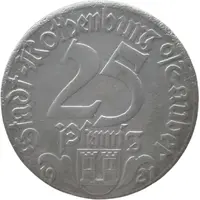 25 Pfennig - Rothenburg ob der Tauber St. Wolfgang