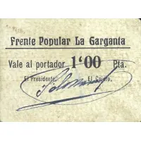1 Peseta La Garganta