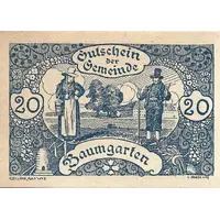 20 Heller Baumgarten