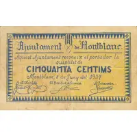 50 Céntimos Montblanc