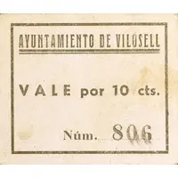 10 Céntimos El Vilosell