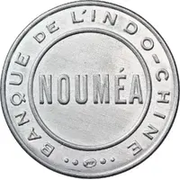 25 Centimes - Nouméa Banque de l'Indochine