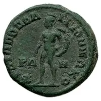 Æ18 - Elagabalus ΦIΛIΠΠOΠOΛEITΩN NEΩKOΡΩN, Ares