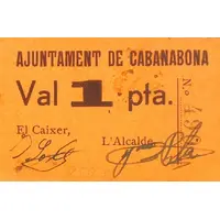 1 Peseta Cabanabona