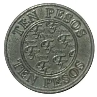 10 Pesos - Casino Filipino