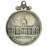 Medal - Victoria Adelaide Exhibition, silver, 23mm