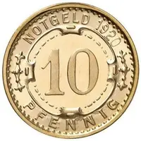 10 Pfennig - Menden Pattern