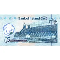 5 Pounds Bank of Ireland