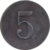 5 Pfennig - Offstein Zuckerfabrik