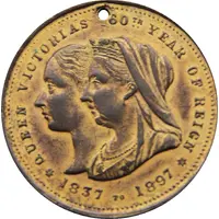 Medal - Victoria City of Hobart Diamond Jubilee
