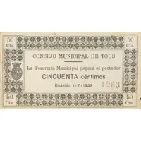 50 Céntimos Tous