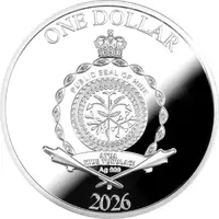 1 Dollar - Charles III Year of the Horse