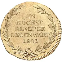 1 Ducat - Frederick II Mint visit