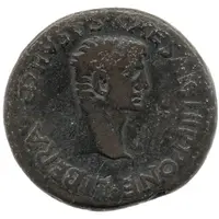 Æ30 - Tiberius DRVSVS CAESAR HIPPONE LIBERA