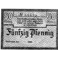 50 Pfennig Bankhaus Janßen