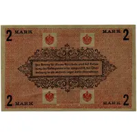 2 Mark Gefangenen-Lager