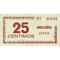 25 Céntimos Jávea