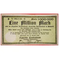 1 000 000 Mark Lippische Landesbank
