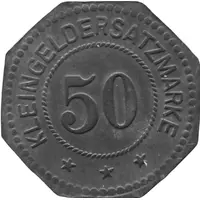 50 Pfennig - Oberzwieselau Benedikt v. Poschinger