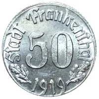 50 Pfennig - Frankenthal