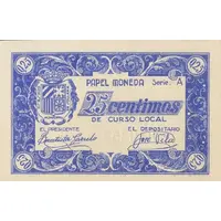 25 Céntimos Sollana