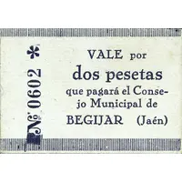 2 Pesetas Begíjar