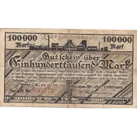 100 000 Mark Bergbau-Aktien-Gesellschaft Lothringen