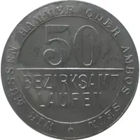50 Pfennig - Laufen