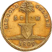 1 Goldgulden - Ferdinand of Austria Neujahrsgoldgulden