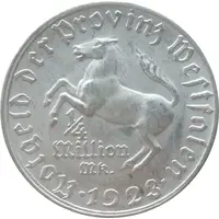 1/4 Million Mark - Westfalen Freiherr vom Stein