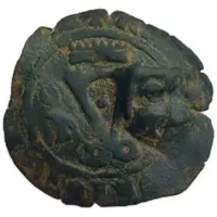 2 Maravedis - Philip V Countermarked, dog