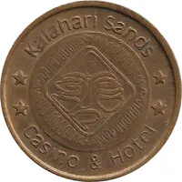 Token - 50 Cents - Kalahari Sands Sun International Casinos, Windhoek