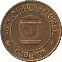Token - 50 Cents - Kalahari Sands Sun International Casinos, Windhoek