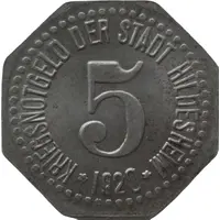 5 Pfennig - Hildesheim