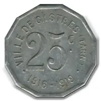 25 Centimes - City of Castres [81]