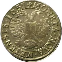 Thaler with standing St. Stephen