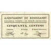 50 Céntimos Benissanet