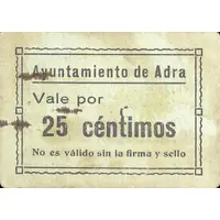 25 Céntimos Adra