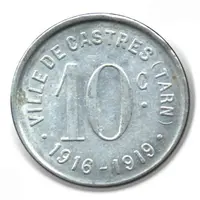 10 Centimes - City of Castres [81]
