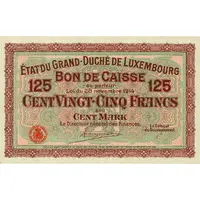 125 Francs / 100 Marks