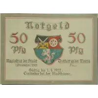 50 Pfennig Townscape Series