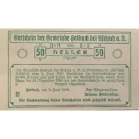 50 Heller Haibach bei Aschach